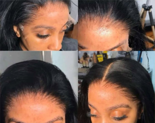 HD Invisible Lace Frontal 13x4 / 13x6 – Straight Human Hair, Pre-Plucked Natural Hairline